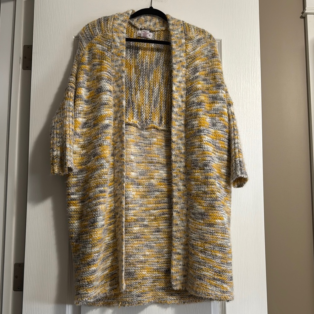 Shrinking Violet Women’s Open Cardigan, Size XS